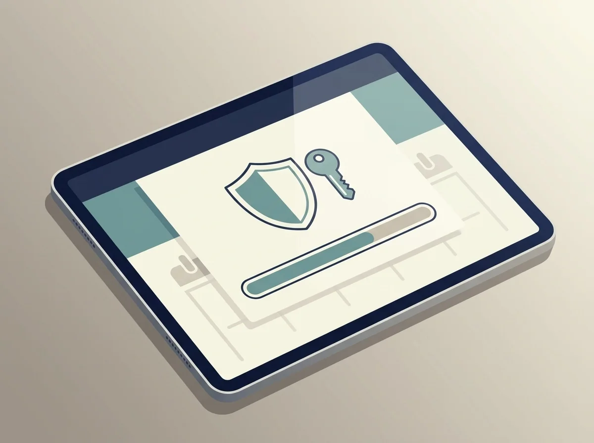 Conceptweergave van het cruks.nl-portaal met statusoverzicht na DigiD-inlog