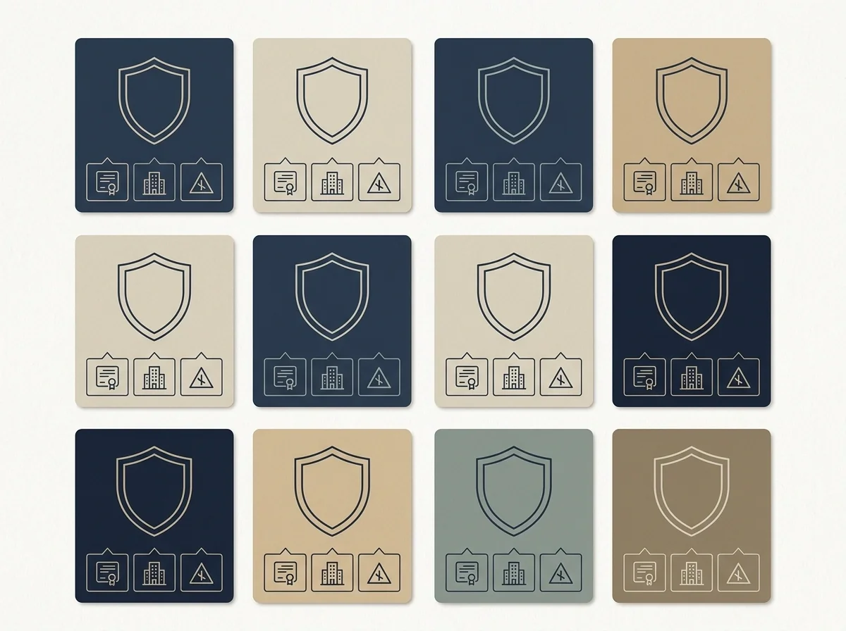 Visuele opzet van het verificatiekader per operator met blokken voor licentie, holding, sanctiestatus en specifieke risicomarker